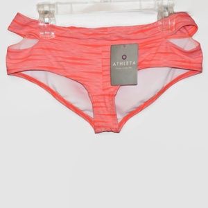 Athleta Swim Women Ariel cut out bikini bottom NEW